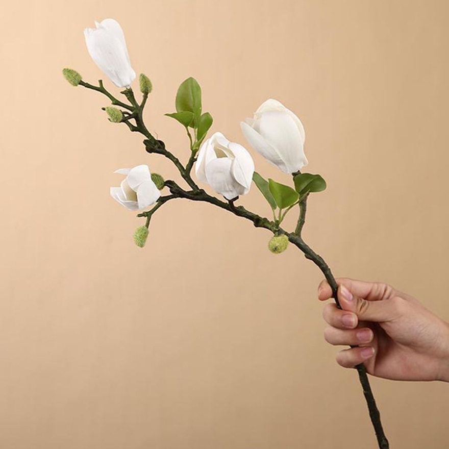 Artificial Flowers Silk Magnol - đánh giá và giá Bonsai Garden Photos
