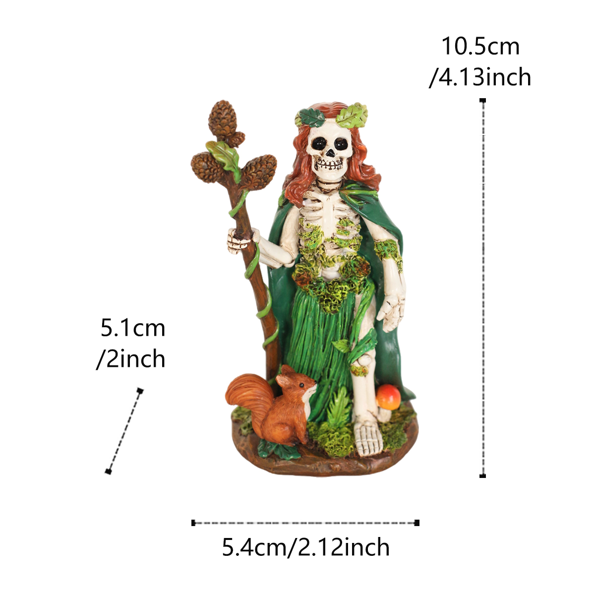 1PC Skeleton Forest Goddess, O - đánh giá và giá Bonsai Garden Home