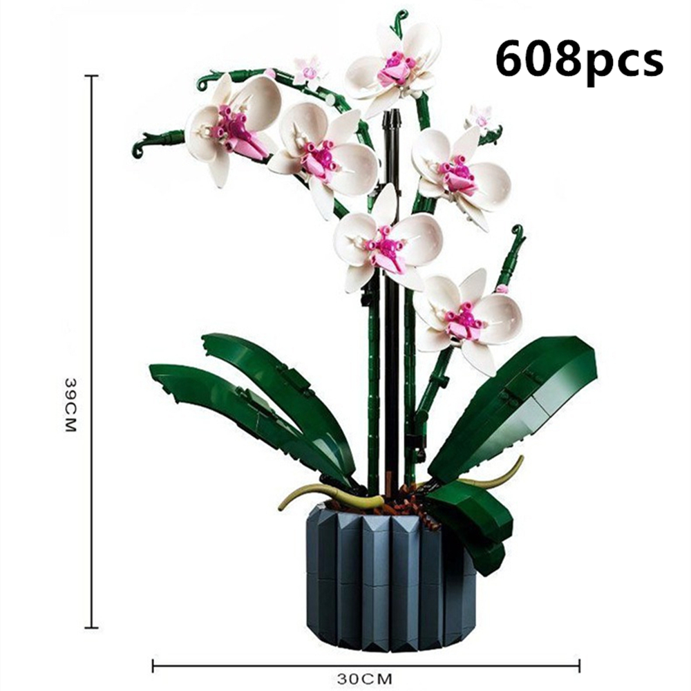 Funny Joy Orchid Flowers Bouqu - đánh giá và giá Bonsai Garden Lego