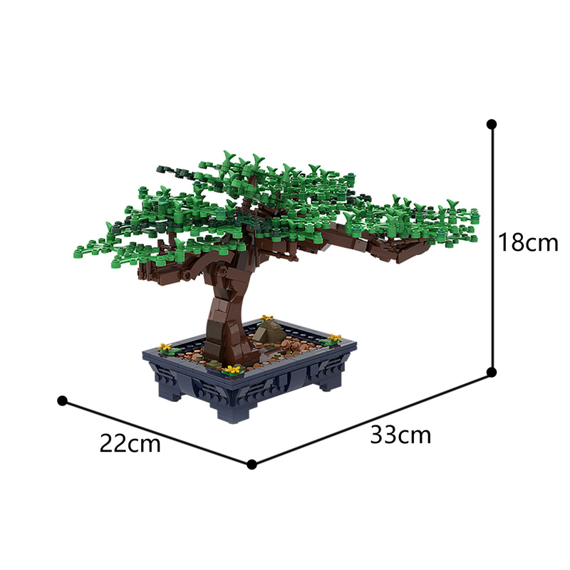 Mới Chậu Cây Cảnh Hoa Xanh Hoa - đánh giá và giá Bonsai Garden Lego