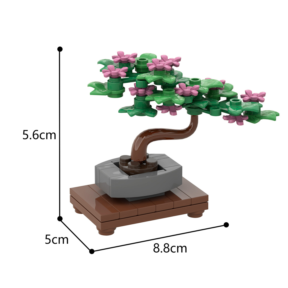 Mới Chậu Cây Cảnh Hoa Xanh Hoa - đánh giá và giá Bonsai Garden Lego