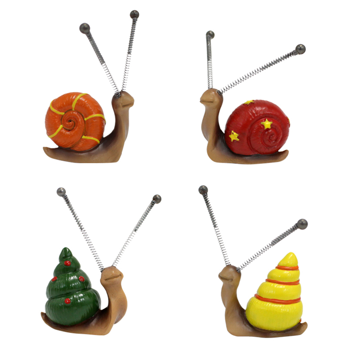 4pcs, Mini Snail Sculpture Bon - đánh giá và giá Bonsai Garden Home