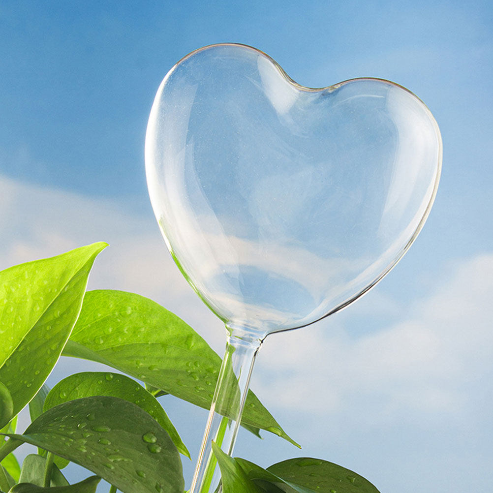 3Pcs Heart Shaped Glass Self W - đánh giá và giá Bonsai Garden Home