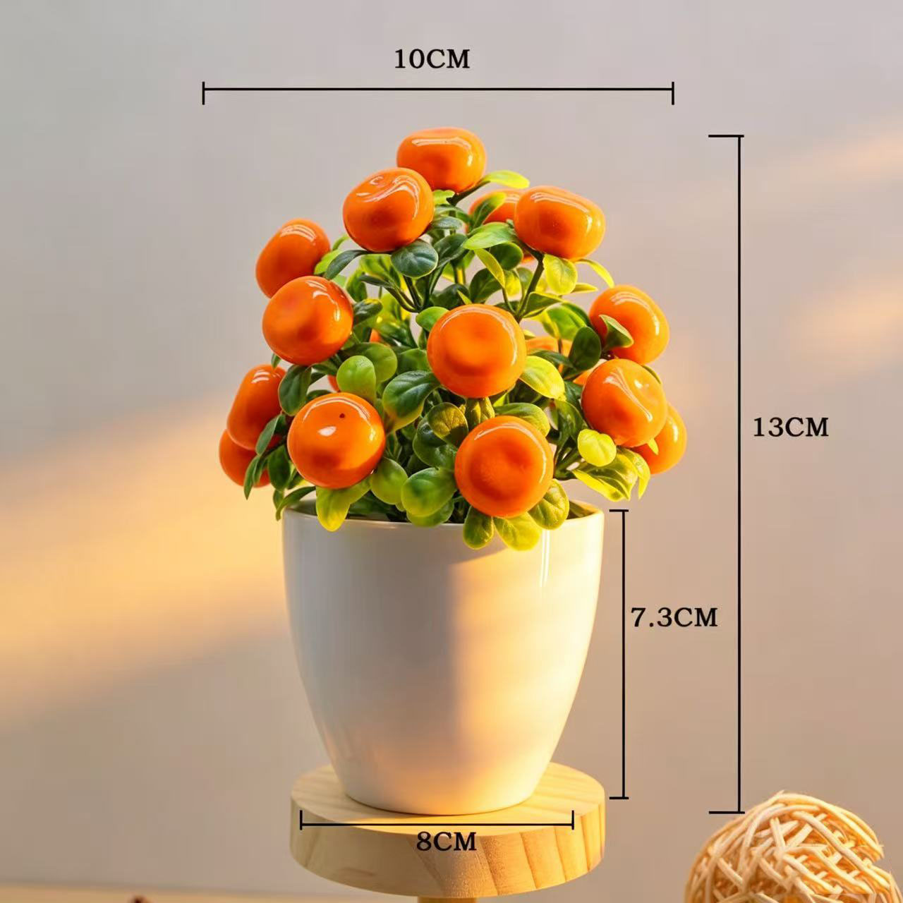 Artificial Fruits Tree Bonsai  - đánh giá và giá Bonsai Garden Home