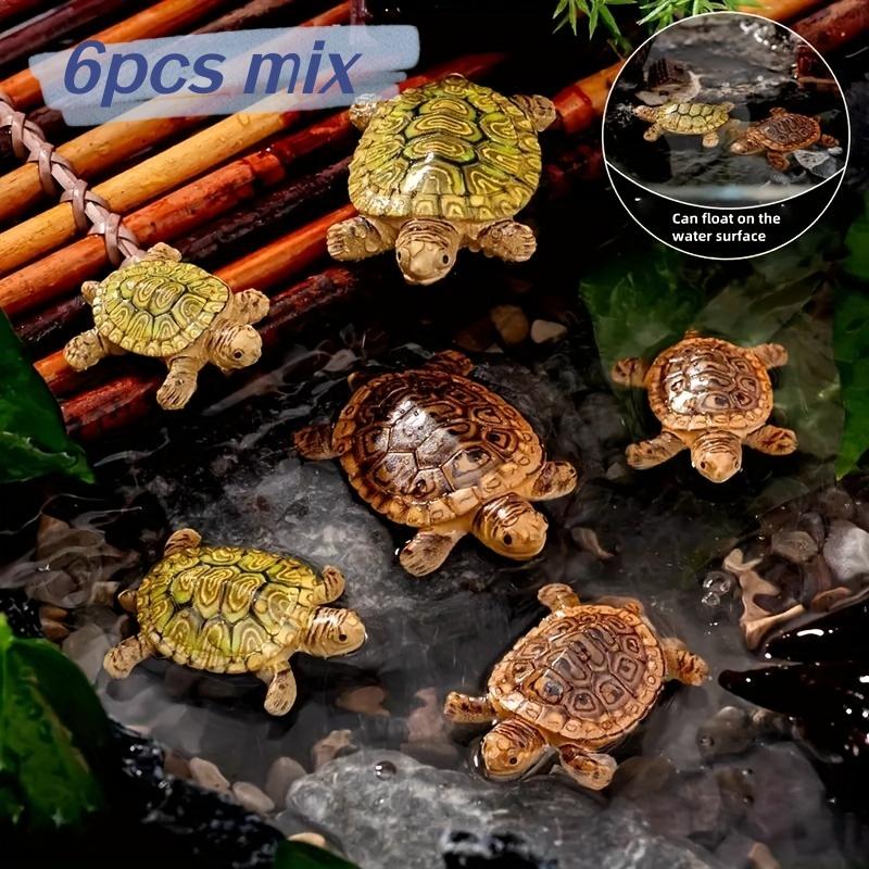 6 Mini Turtle Statues for Aqua - đánh giá và giá Landscape Bonsai Garden