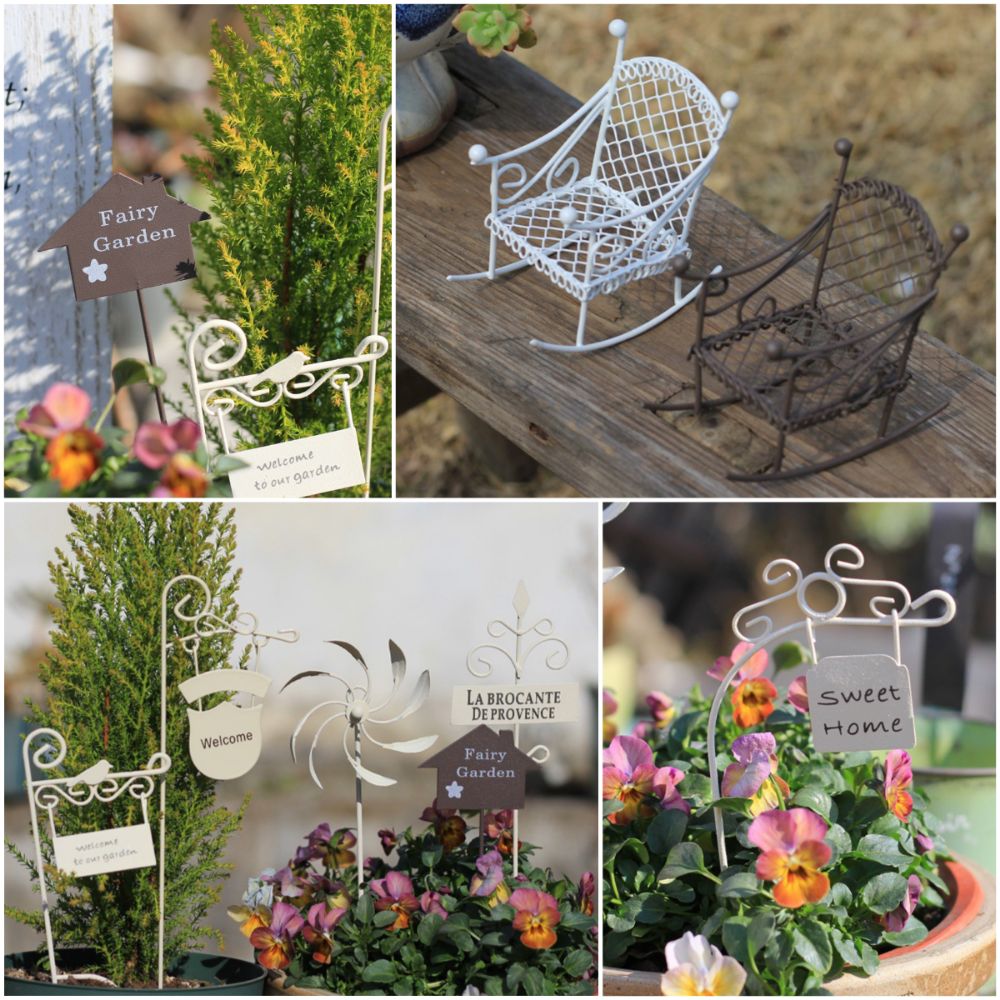 Metal Dollhouse Furniture Whit - đánh giá và giá Bonsai Garden Photos