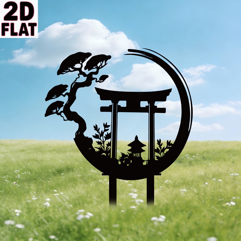 CIFBUY Metal Wall Art Torii Ga - đánh giá và giá Bonsai Garden Art