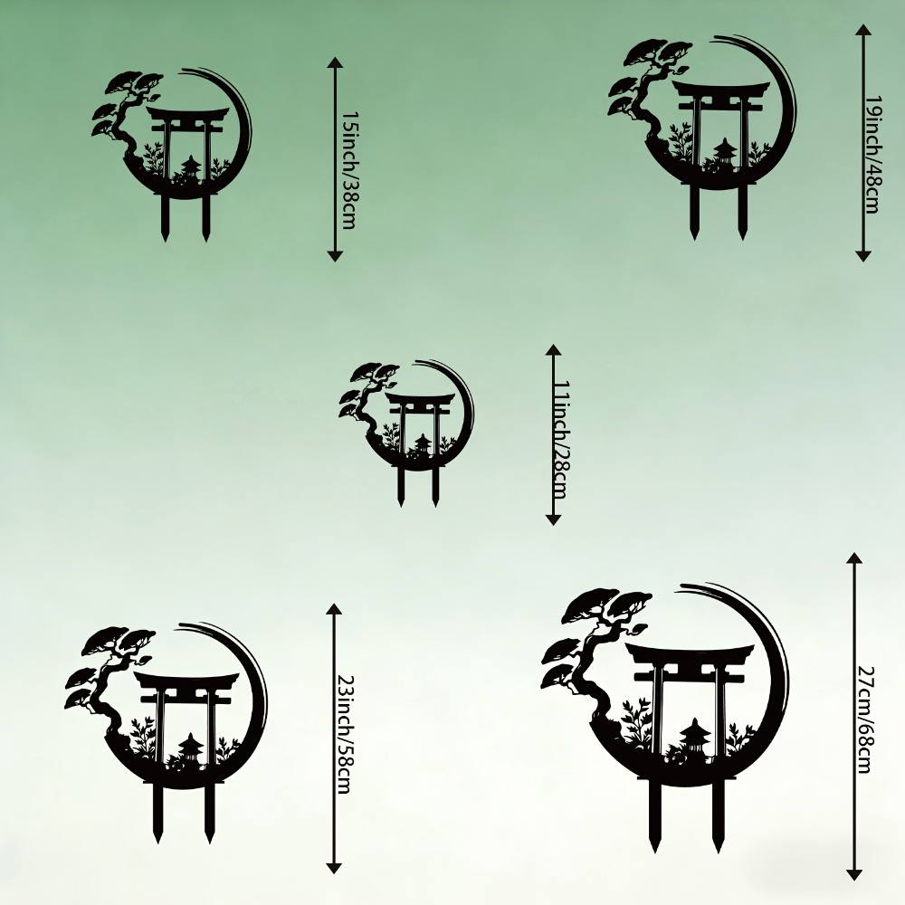 CIFBUY Metal Wall Art Torii Ga - đánh giá và giá Bonsai Garden Art