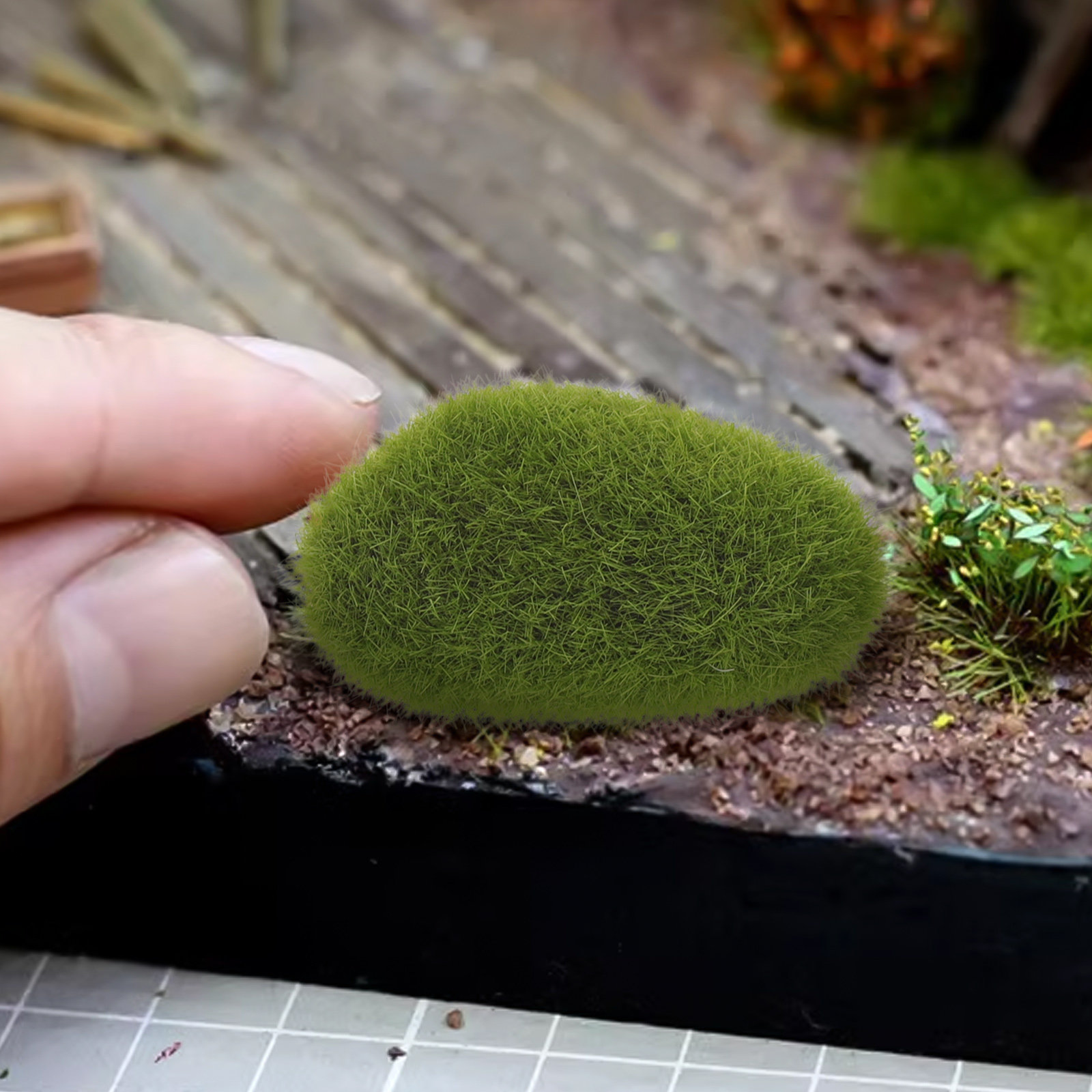 1 Bag Artificial Moss Stone Re - đánh giá và giá Landscape Bonsai Garden