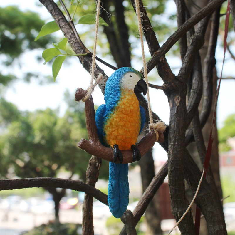 1Pcs Creative Swing Parrot Res - đánh giá và giá Landscape Bonsai Garden
