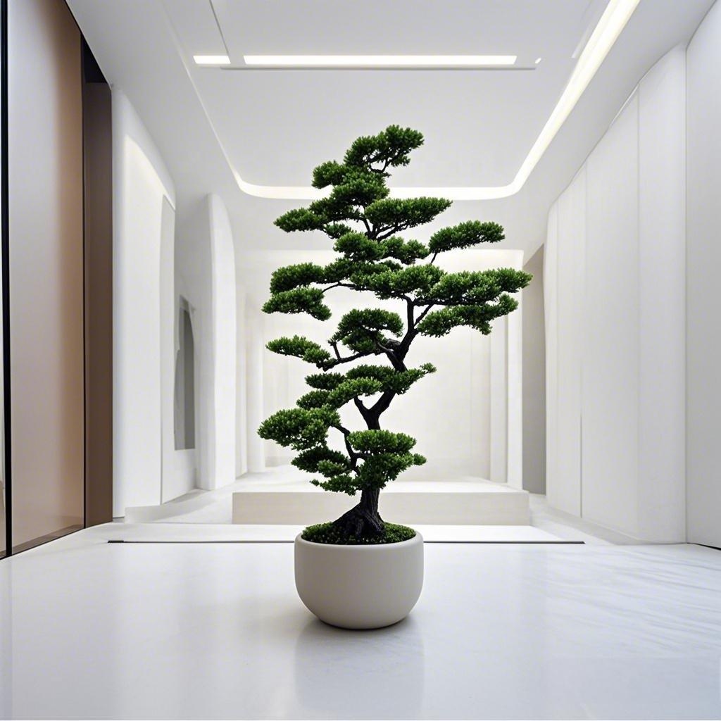 Artificial Cedar Pine Trees In - đánh giá và giá Landscape Bonsai Garden