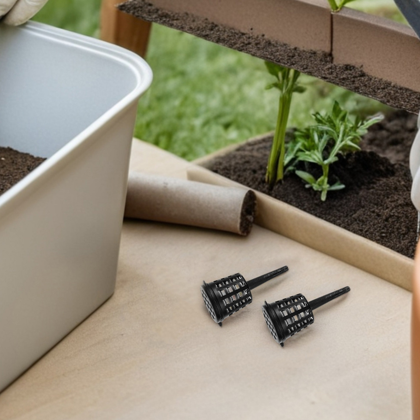 180Pcs Compact Plastic Fertili - đánh giá và giá Bonsai Garden Tools