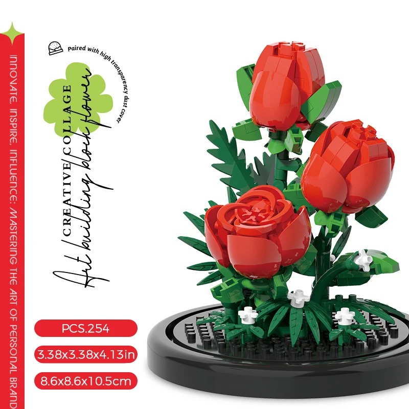 Micro Building Blocks Eternal  - đánh giá và giá Bonsai Garden Lego