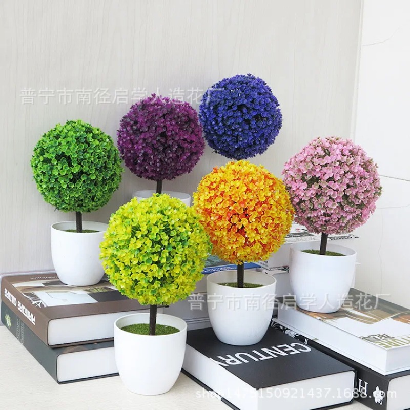 Artificial Small Tree Potted P - đánh giá và giá Bonsai Garden Home