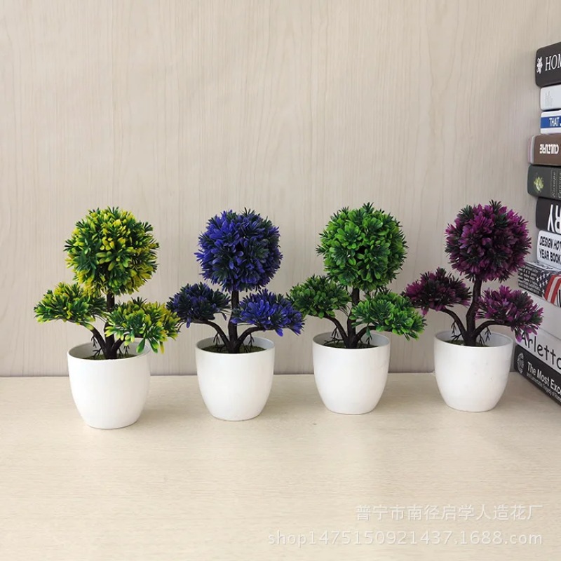 Artificial Small Tree Potted P - đánh giá và giá Bonsai Garden Home