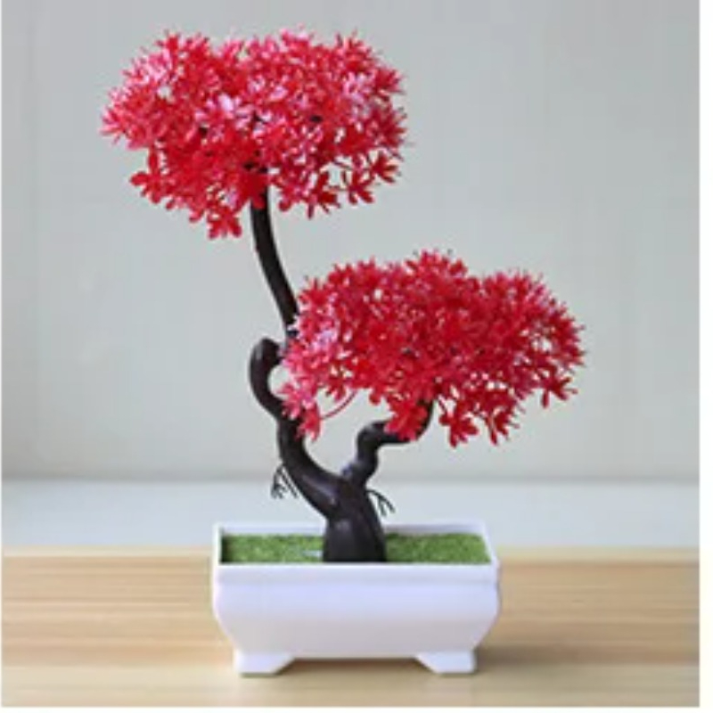 Artificial Small Tree Potted P - đánh giá và giá Bonsai Garden Home