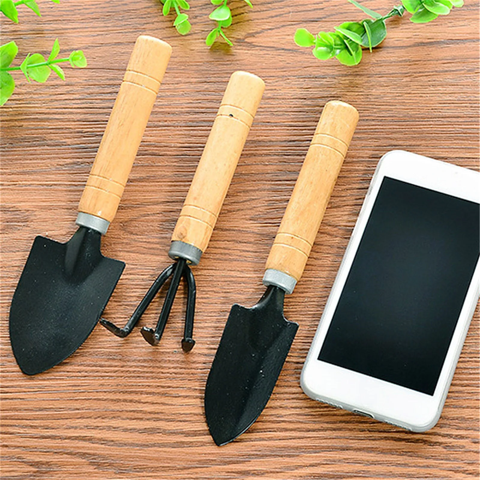 3-Piece Mini Garden Tools Set, - đánh giá và giá Bonsai Garden Rake