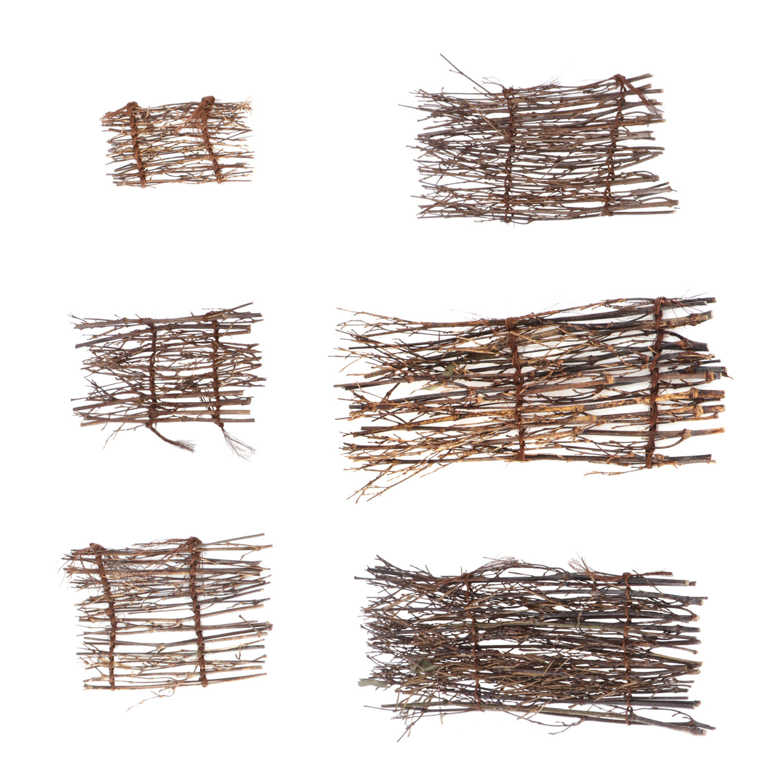 6Pcs Bamboo Fence Bamboo Mat M - đánh giá và giá Bonsai Garden Photos