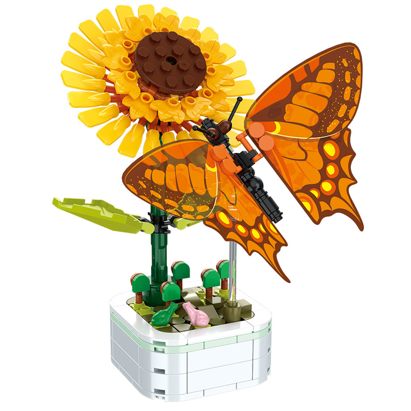 DIY Mini Butterfly Insect Pott - đánh giá và giá Bonsai Garden Lego
