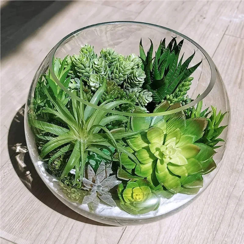 10/20Pcs PVC Succulents Plants - đánh giá và giá Bonsai Garden Home